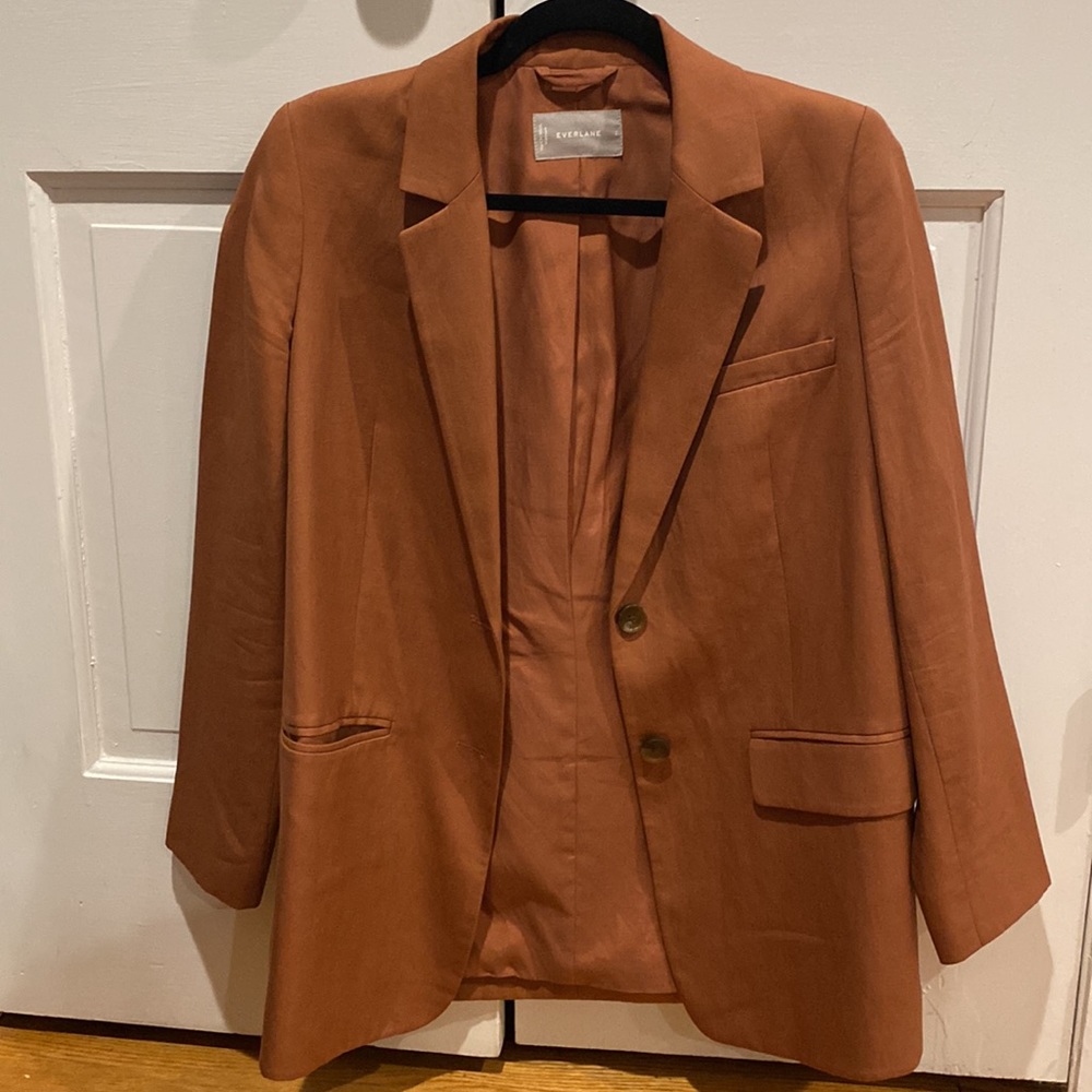 Everlane linen blazer